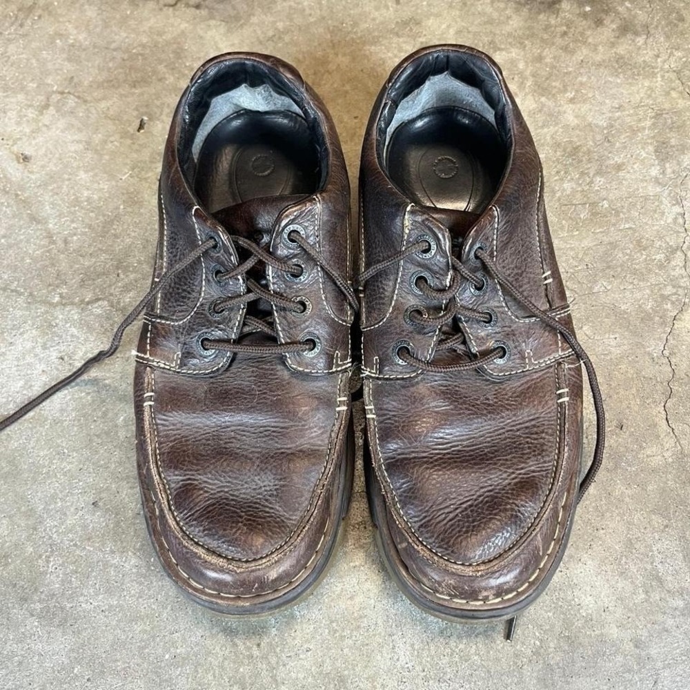 Dr. Martens brown leather lace up shoes Men's Size US 11